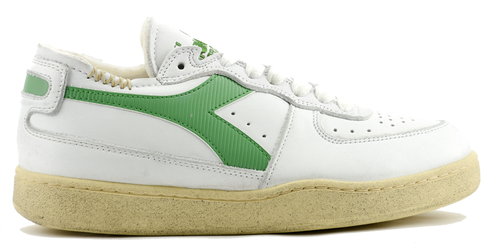 diadora white green