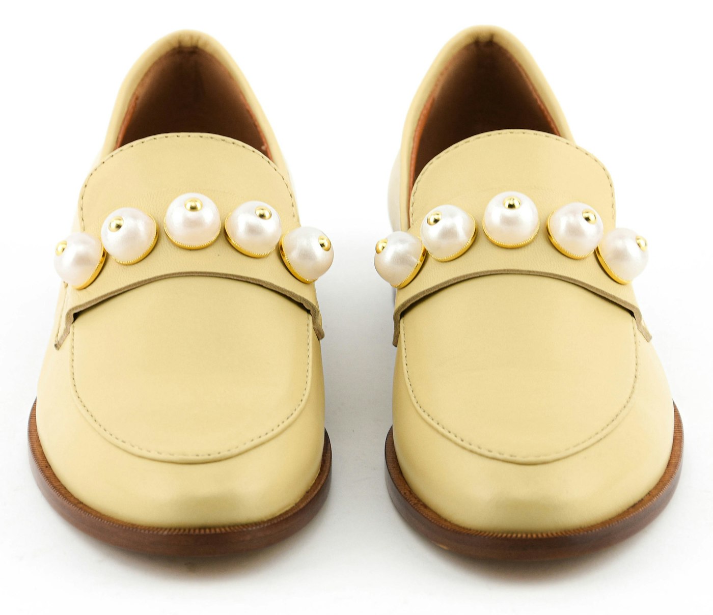 PHILOU PEARLLOAFER SAND NAPPA - Paul warmer